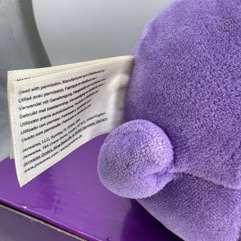 Pokemon Morpeko Hangry Mode Plush 8 Inch Purple Grey Jazwares 2021 Stuffed Toy